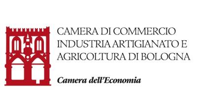 Logo della camera di commercio e denominazione "camera di commercio industria artigianato e agricoltura di Bologna"