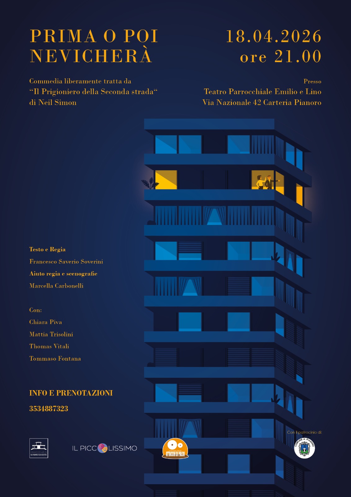 volantino spettacolo